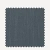 Liberty Interiors Furnishing Fabrics^Fabric Swatch - Plain Lustre Linen in Pewter Blue
