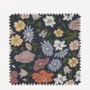 Liberty Interiors Furnishing Fabrics^Fabric Swatch - Poppy Meadowfield Cotton in Dragonfly