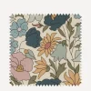 Liberty Interiors Furnishing Fabrics^Fabric Swatch - Poppy Meadowfield Landsdowne Linen in Lichen