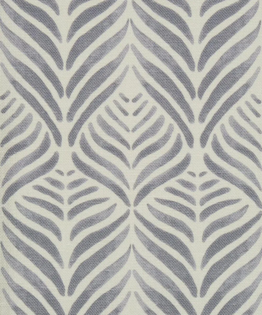Liberty Interiors Furnishing Fabrics^Fabric Swatch - Quill Landsdowne Linen in Pewter