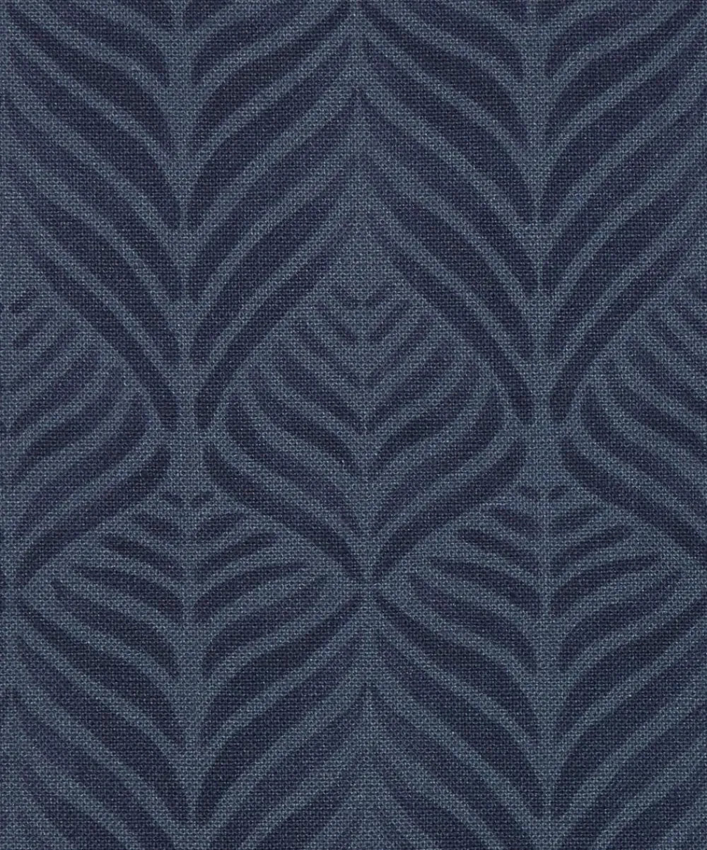 Liberty Interiors Furnishing Fabrics^Fabric Swatch - Quill Landsdowne Linen in Lapis