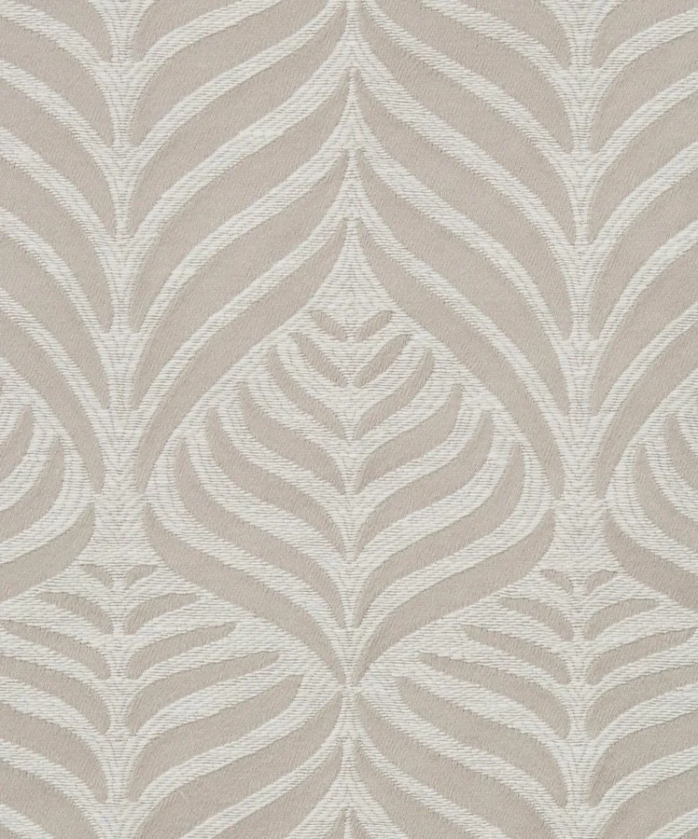 Liberty Interiors Furnishing Fabrics^Fabric Swatch - Quill Weave Yarn Jacquard in Pewter