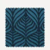 Liberty Interiors Furnishing Fabrics^Fabric Swatch - Quill Weave Yarn Jacquard in Lapis