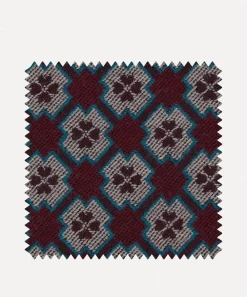Liberty Interiors Furnishing Fabrics^Fabric Swatch - Remy Rose Wool in Dragonfly