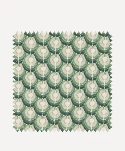 Liberty Interiors Furnishing Fabrics^Fabric Swatch - Scallop Spot Cotton in Jade
