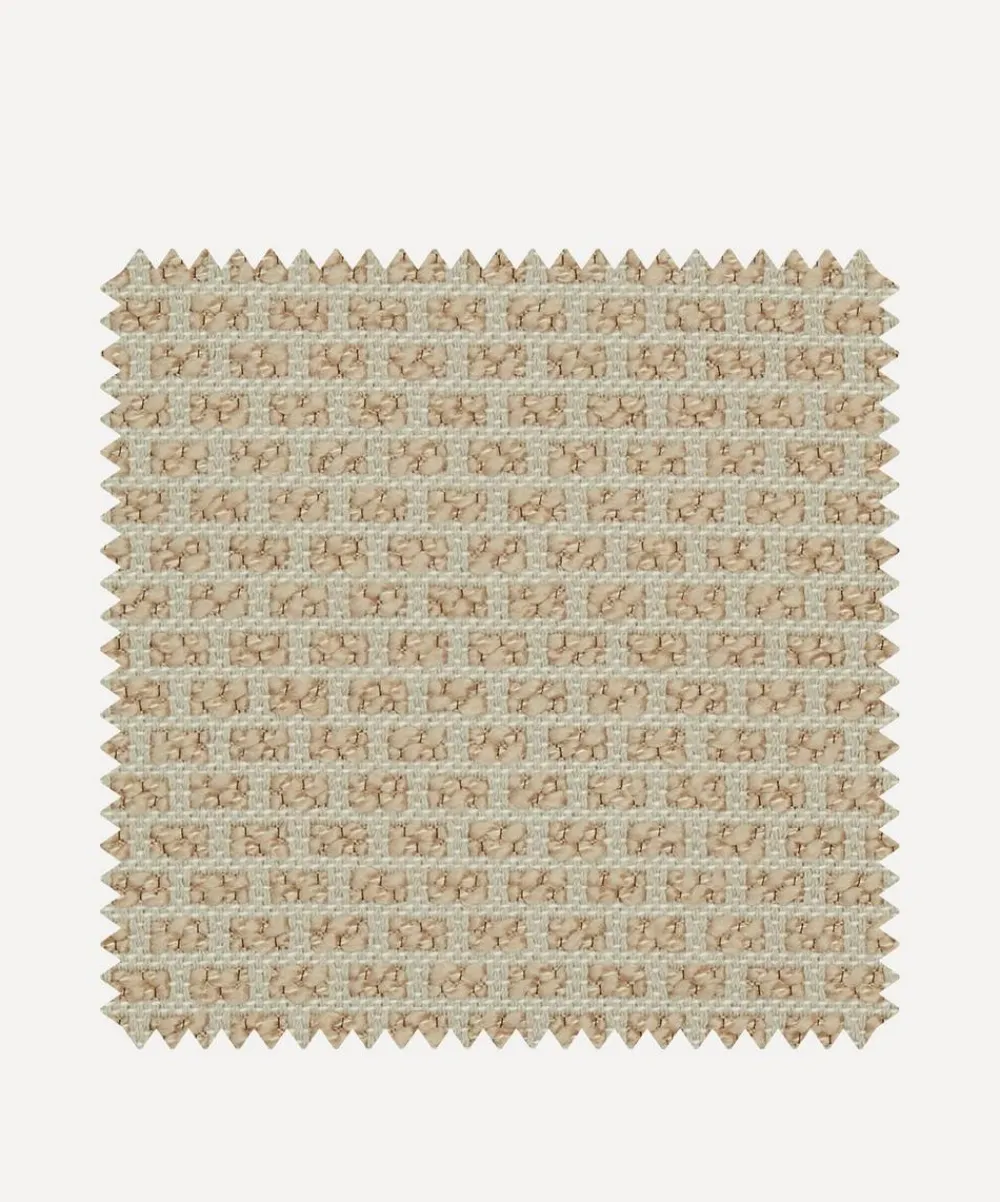 Liberty Interiors Furnishing Fabrics^Fabric Swatch - Tamba in Flax