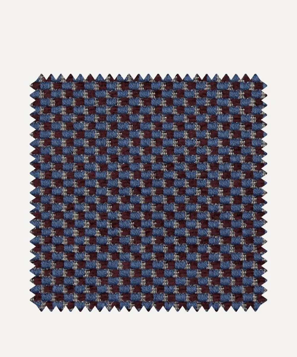 Liberty Interiors Furnishing Fabrics^Fabric Swatch - Tippet in Lapis