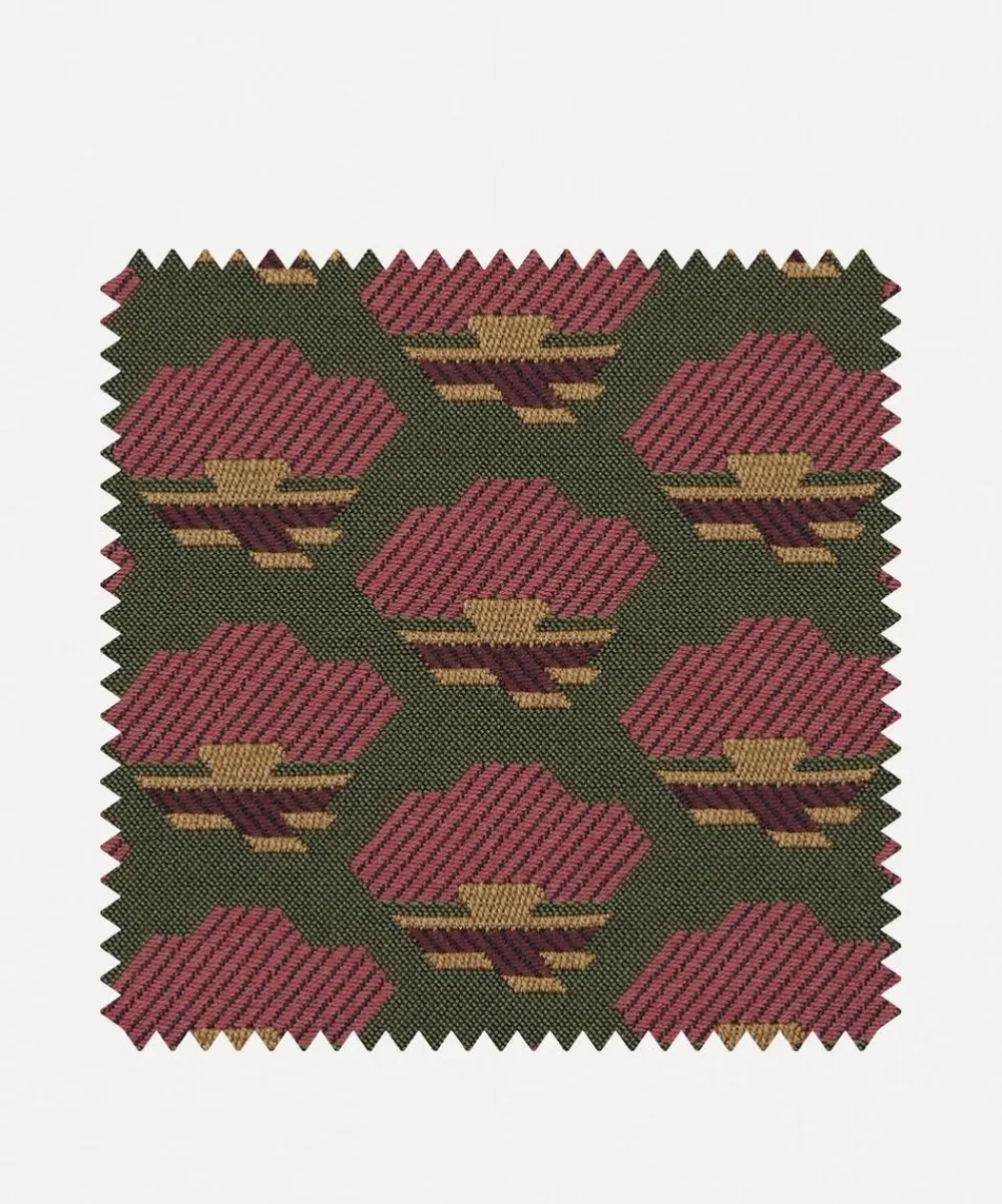 Liberty Interiors Furnishing Fabrics|Furnishing Fabrics^Fabric Swatch - Torben in Lacquer Kelp