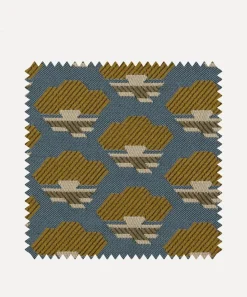Liberty Interiors Furnishing Fabrics^Fabric Swatch - Torben in Smalt Blue