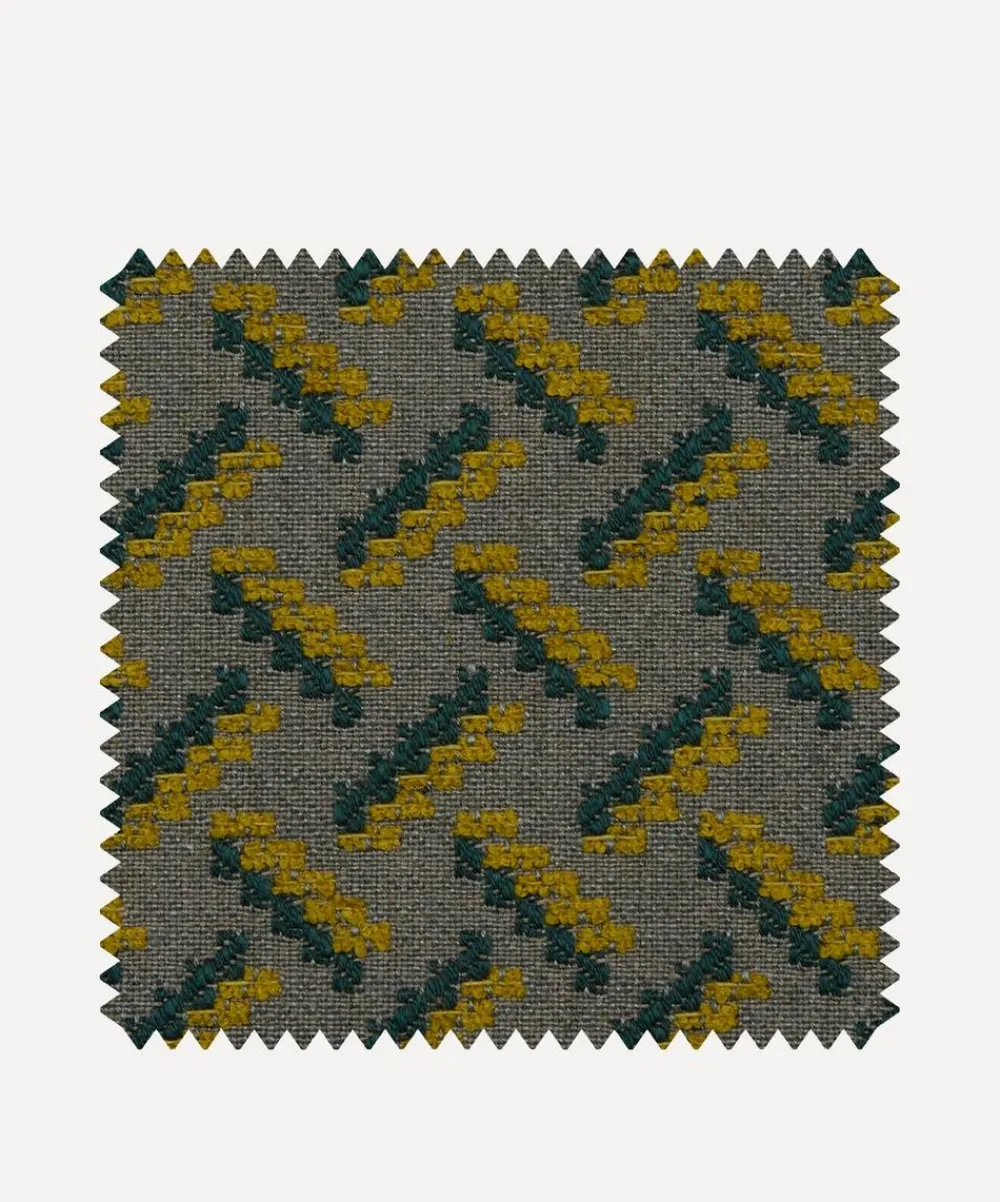 Liberty Fabrics Furnishing Fabrics^Fabric Swatch - Tudor Brick in Yarrow
