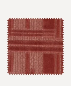 Liberty Interiors Furnishing Fabrics^Fabric Swatch - Tudor Columns in Vesuvio