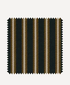 Liberty Interiors Furnishing Fabrics^Fabric Swatch - Twill Stripe in Quartz