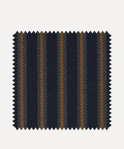 Liberty Interiors Furnishing Fabrics^Fabric Swatch - Twill Stripe in Spinel