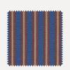Liberty Interiors Furnishing Fabrics^Fabric Swatch - Twill Stripe in Lapis
