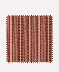 Liberty Interiors Furnishing Fabrics^Fabric Swatch - Twill Stripe in Ointment