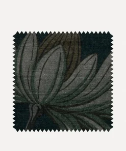 Liberty Interiors Furnishing Fabrics^Fabric Swatch - Wilde Lotus in Acacia