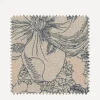 Liberty Interiors Furnishing Fabrics^Fabric Swatch - Zennor Arbour Ladbroke Linen in Pewter Plaster Pink