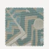 Liberty Interiors Furnishing Fabrics^Fabric Swatch - Zig Zag Velvet in Innocent