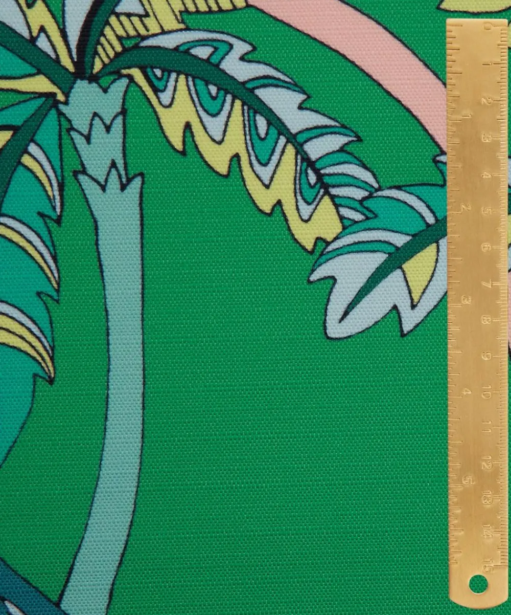 Liberty Interiors Furnishing Fabrics^Fantasia Jungle Easton in Jade – Outdoor