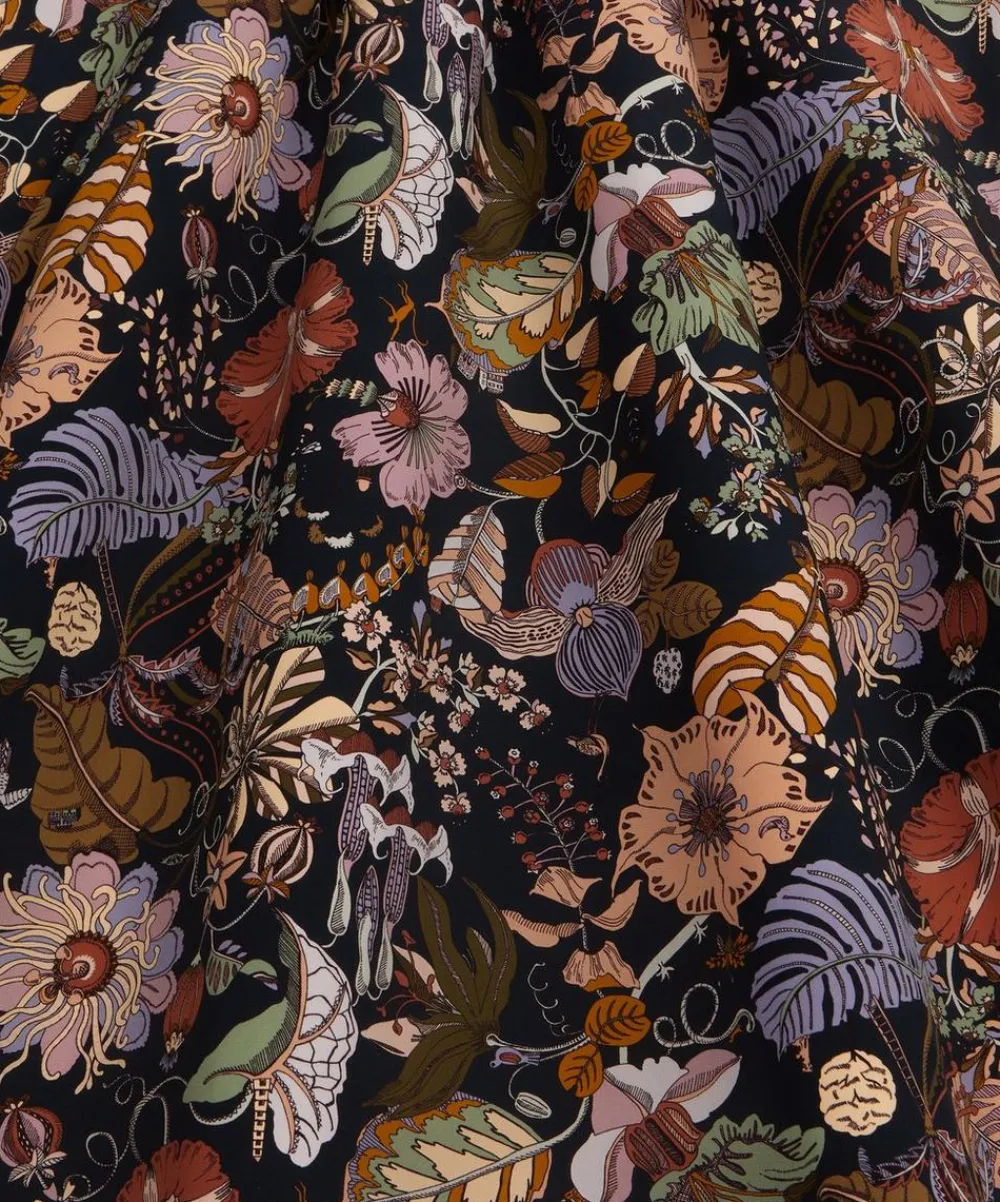 Liberty Fabrics Classic Silks|Crepe De Chine^Fantasy Land Crepe de Chine