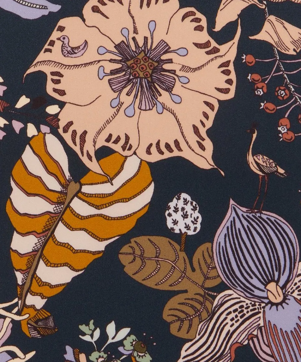Liberty Fabrics Classic Silks|Silk Satin^Fantasy Land Silk Satin
