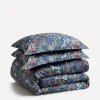 Liberty Bedding|Bedroom^Faria Flowers Cotton Sateen King Duvet Cover Set