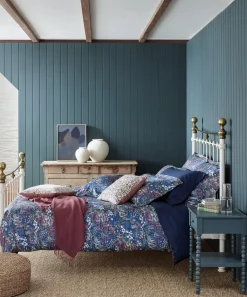Liberty Bedding|Bedroom^Faria Flowers Cotton Sateen King Duvet Cover Set