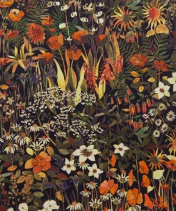 Liberty Fabrics Classic Silks|Silk Satin^Faria Flowers Small Silk Satin