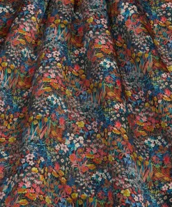 Liberty Fabrics Classic Silks|Silk Satin^Faria Flowers Small Silk Satin