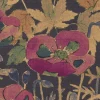 Liberty Interiors Furnishing Fabrics^Faria Flowers Vintage Velvet in Dragonfly