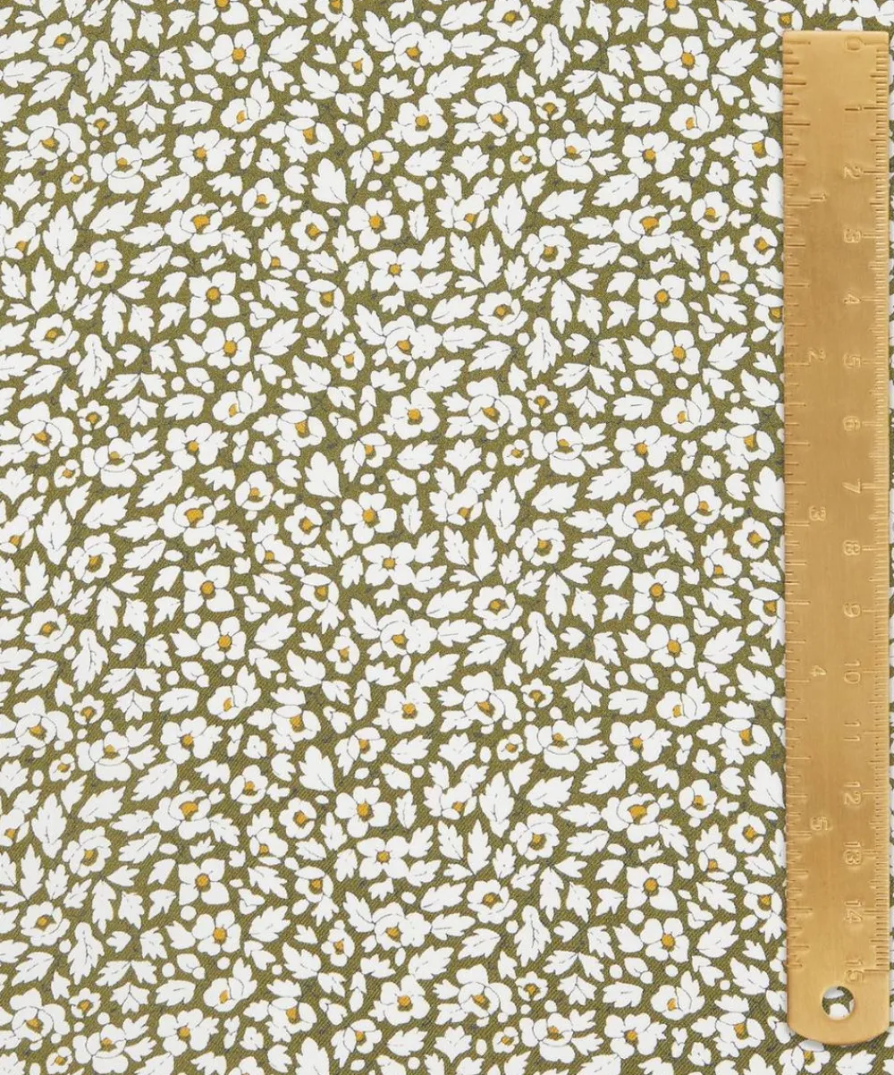 Liberty Fabrics Monument Twill|Classic Silks^Feather Meadow Silk Twill