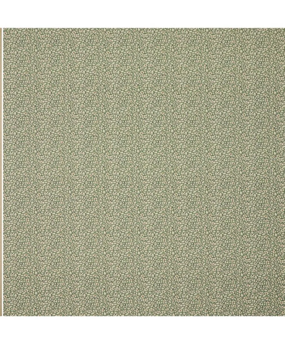 Liberty Interiors Furnishing Fabrics^Feather Petals Linen in Artichoke