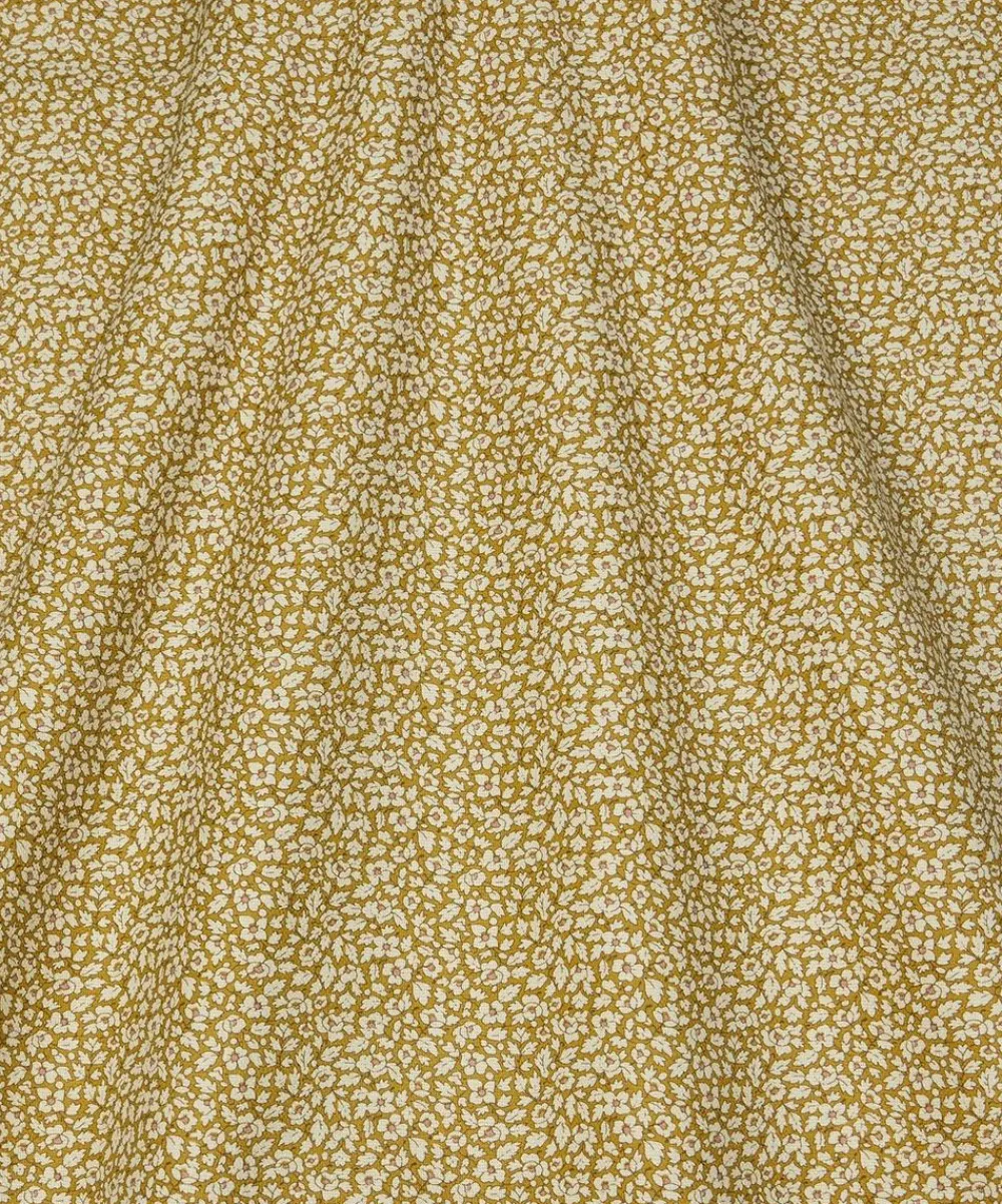 Liberty Interiors Furnishing Fabrics^Feather Petals Linen in Fennel