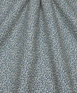 Liberty Interiors Furnishing Fabrics^Feather Petals Linen in Lapis