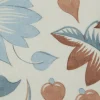 Liberty Interiors Furnishing Fabrics^Feather Trail Linen in Lapis