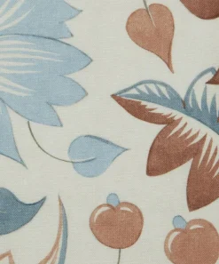 Liberty Interiors Furnishing Fabrics^Feather Trail Linen in Lapis