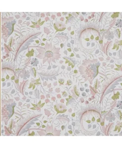 Liberty Interiors Furnishing Fabrics^Feather Trail Linen in Lichen