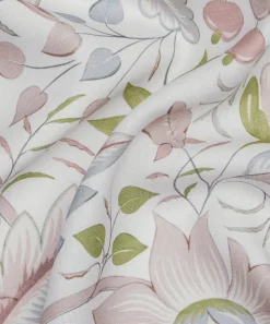 Liberty Interiors Furnishing Fabrics^Feather Trail Linen in Lichen