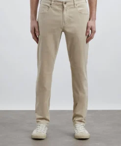 Paige Jeans^Federal Slim Straight Corduroy Jeans in Ivory Cream
