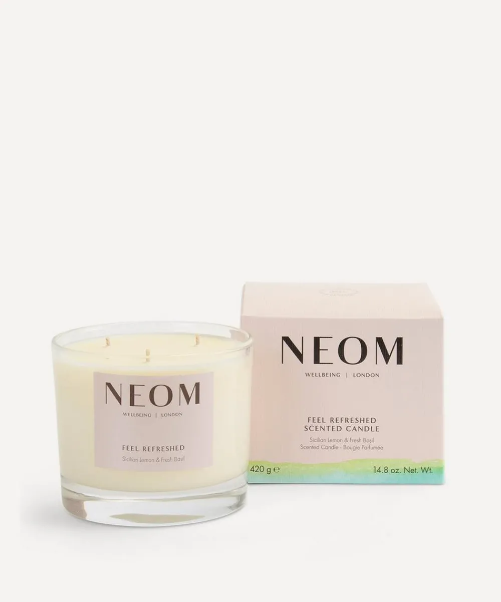 NEOM Organics Candles & Candle Holders|Wellness^Feel Refreshed Three-Wick Scented Candle 420g