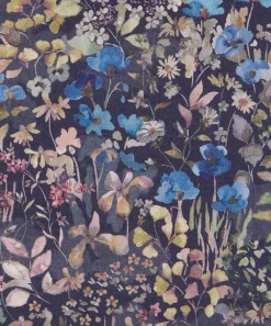 Liberty Interiors Furnishing Fabrics^Felda Wild Cotton in Dragonfly