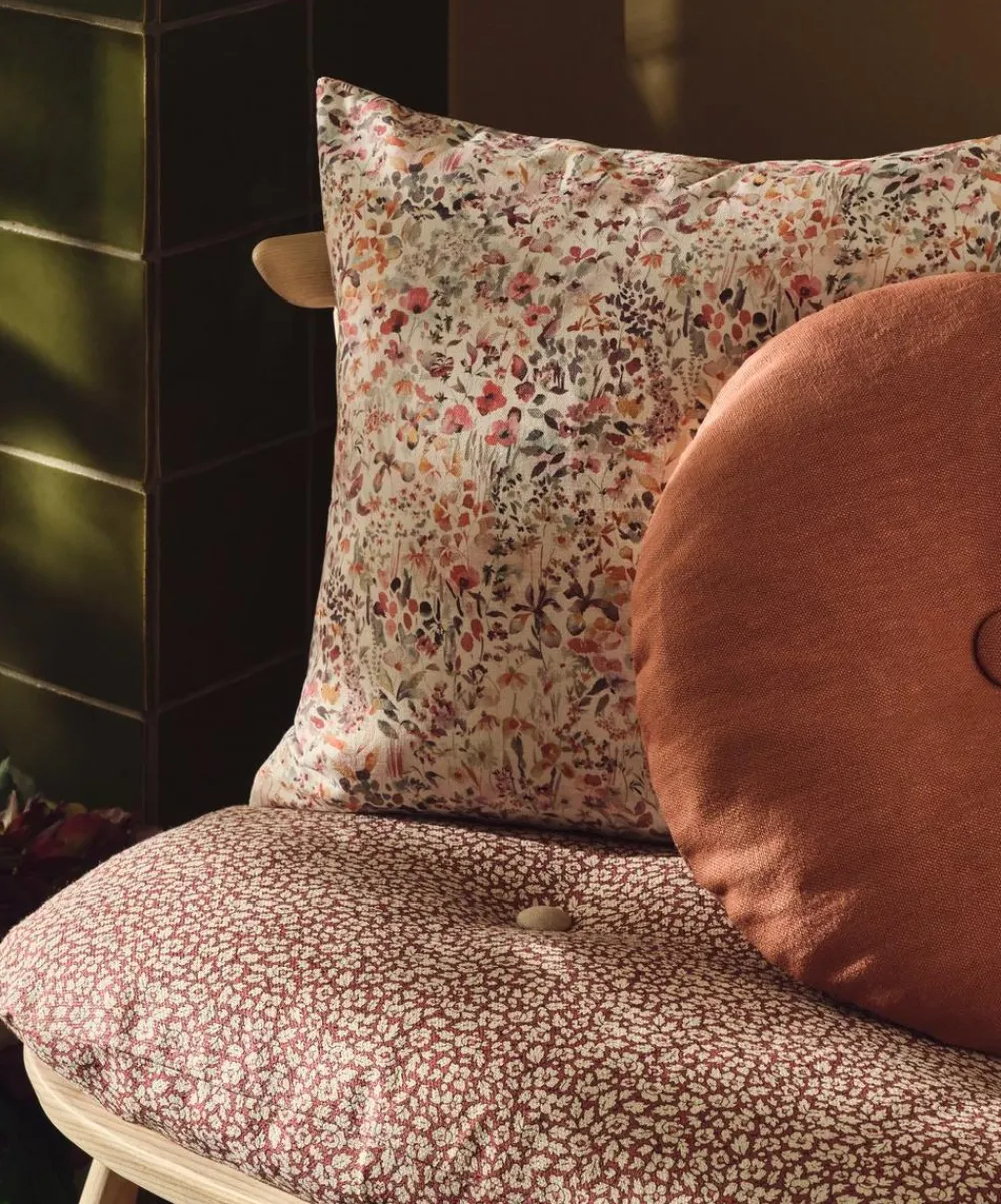 Liberty Interiors Furnishing Fabrics^Felda Wild Cotton in Slipper