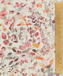 Liberty Interiors Furnishing Fabrics^Felda Wild Cotton in Slipper