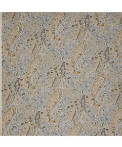 Liberty Interiors Furnishing Fabrics^Felix Raison Cotton Velvet in Pewter