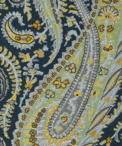Liberty Interiors Furnishing Fabrics^Felix Raison Emberton Linen in Lichen Bright