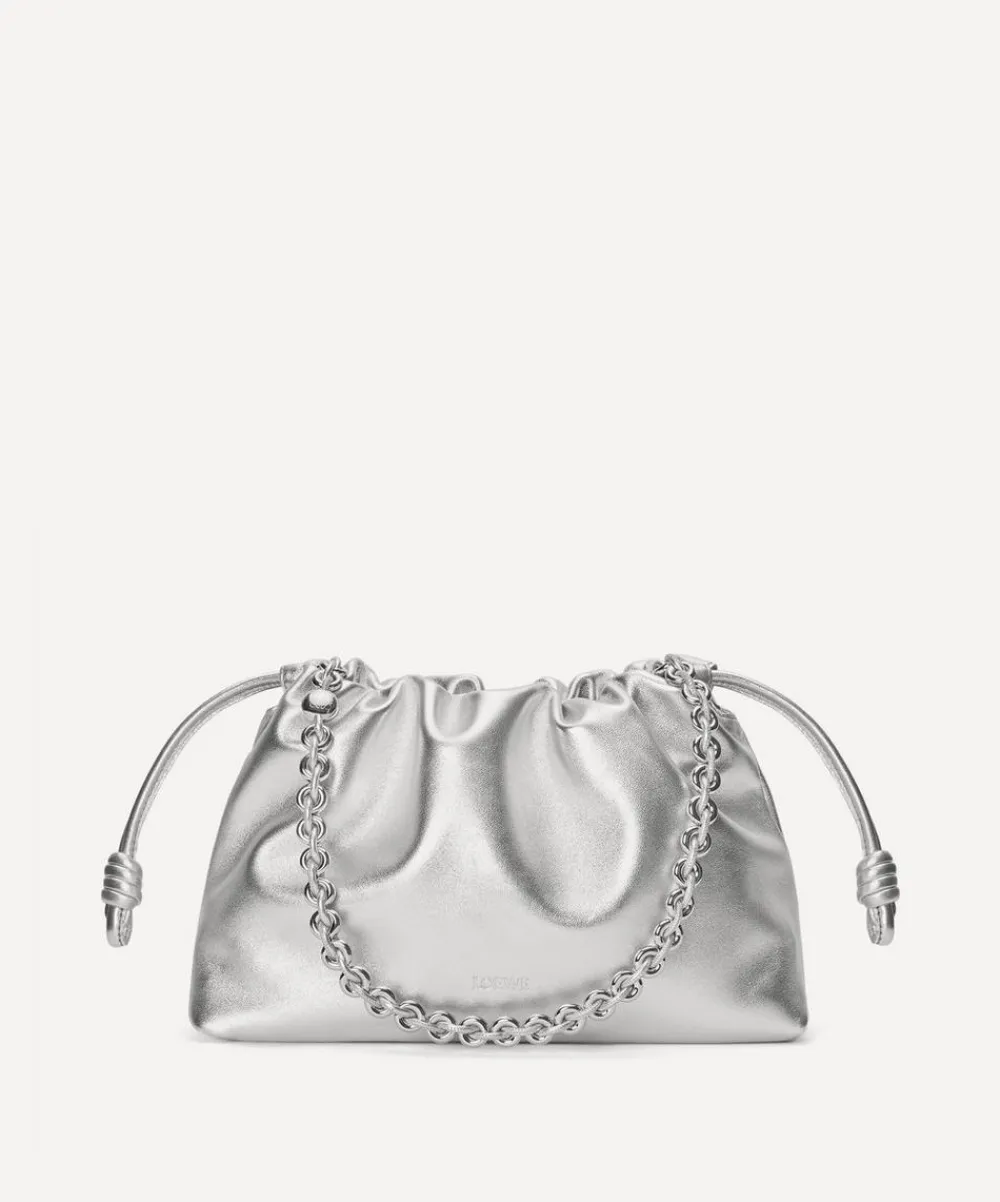 Loewe Bags^Flamenco Medium Laminated Leather Clutch Bag