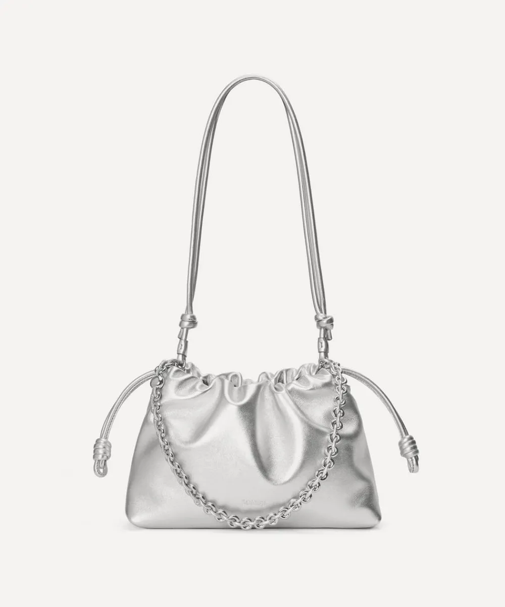 Loewe Bags^Flamenco Medium Laminated Leather Clutch Bag