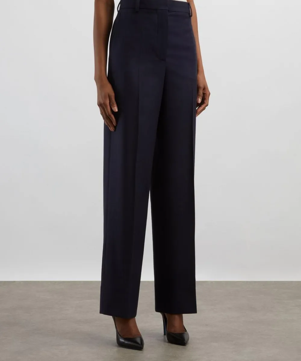 Stella McCartney Trousers & Shorts^Flannel Loose Trousers