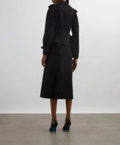 Max Mara Coats & Jackets^Flavio Long Sablé Trench Coat