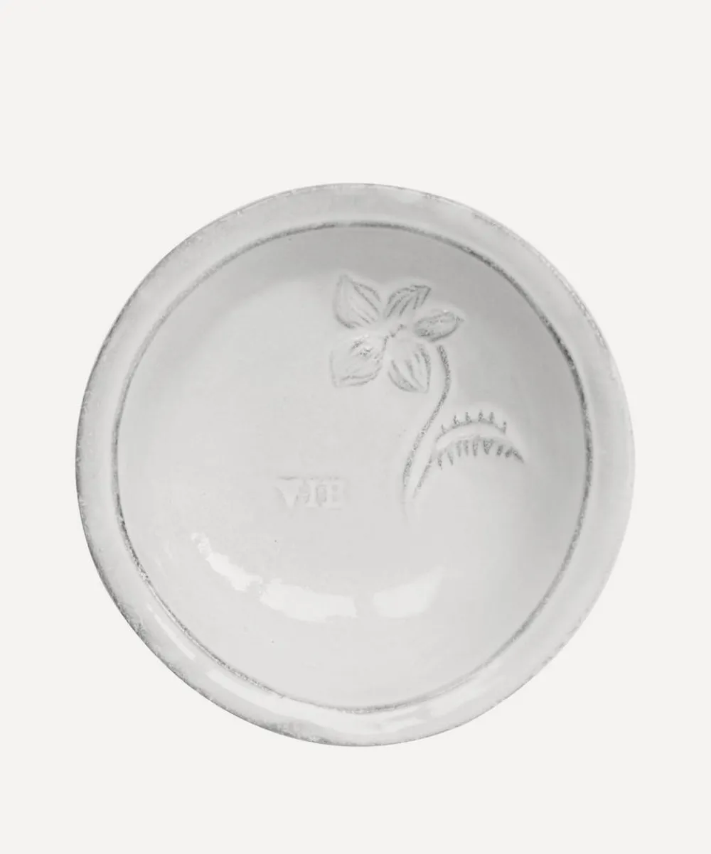 Astier de Villatte Tableware^Fleurs Vie Saucer